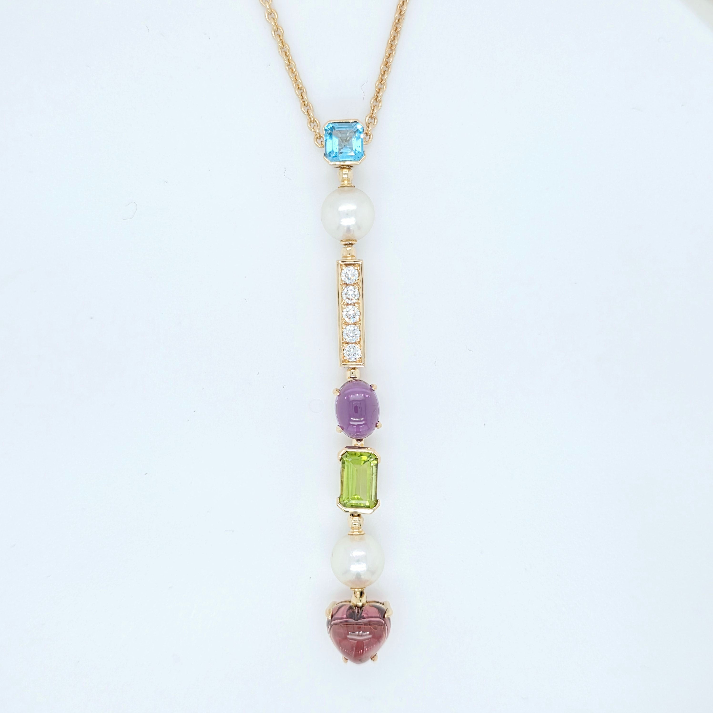 Bvlgari Allegra Necklace, 18ct Yellow Gold
