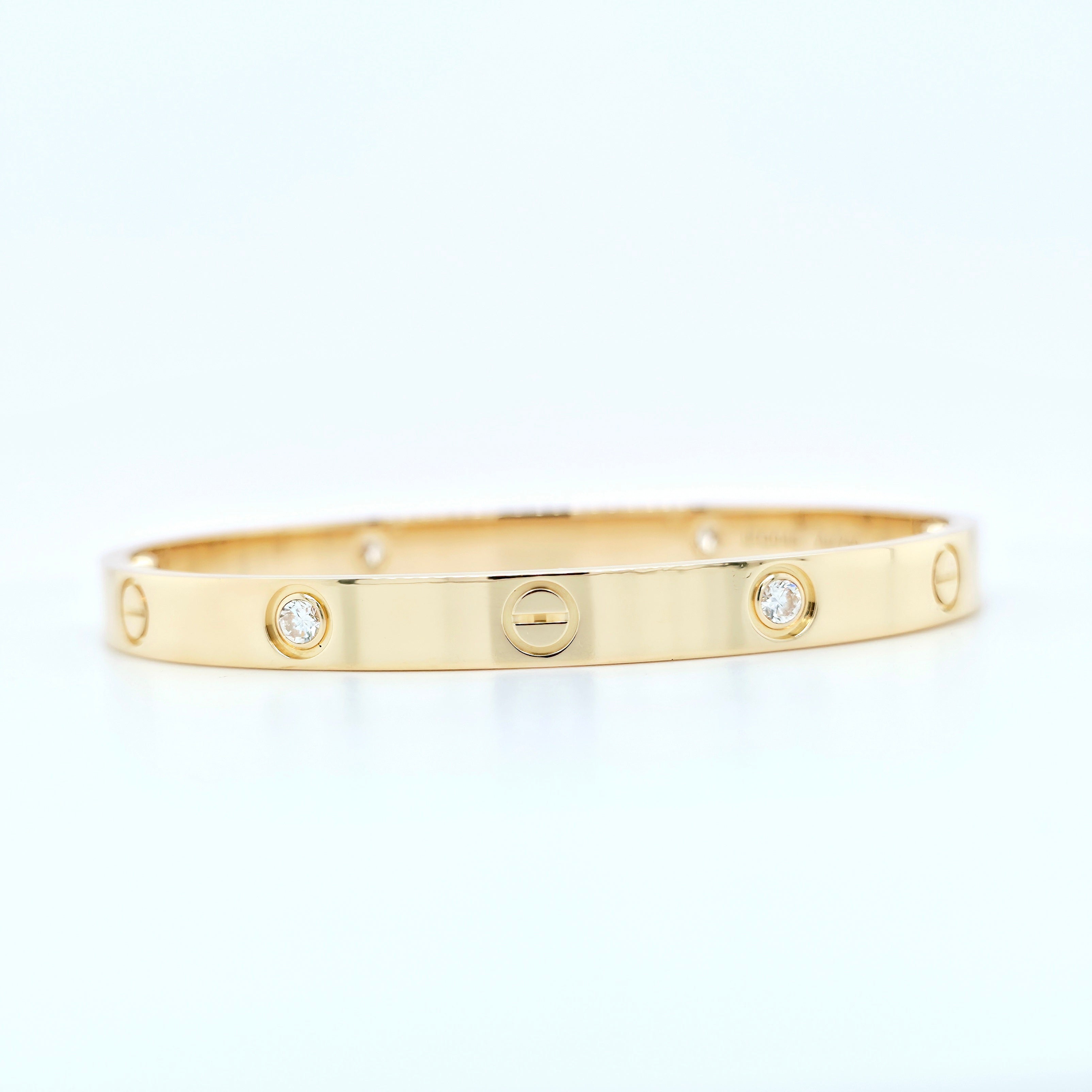 Cartier Love Bracelet, Classic Model, 18ct Yellow Gold, Size 17, Cartier Box & Papers 2020