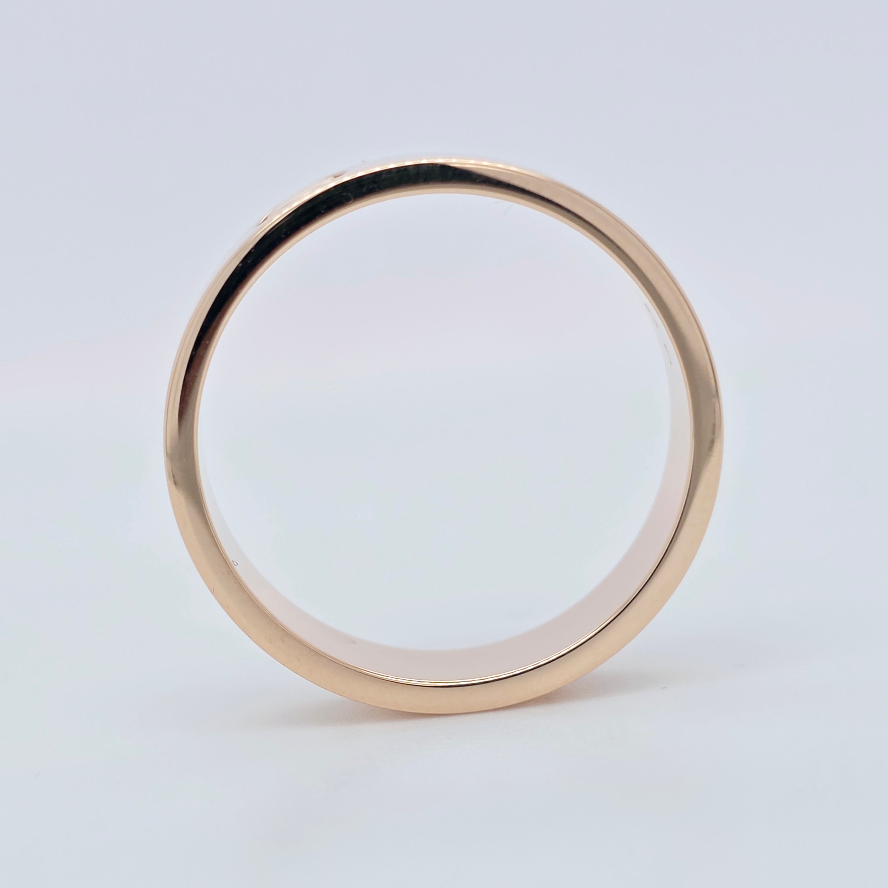 Cartier Love Ring, Classic Model, 18ct Rose Gold, Size 56 / P, 2020 Papers Chloe's Jewellers