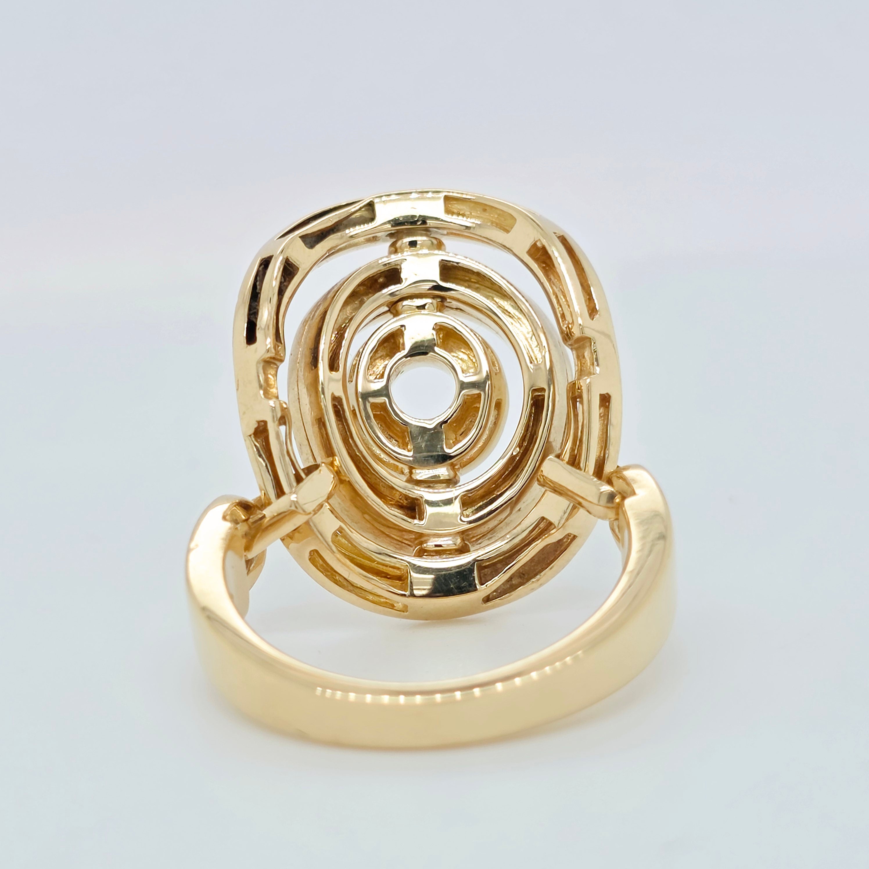 Bvlgari Astrale Cerchi Ring, 18ct Yellow Gold, Size 56/ Size P Chloe's Jewellers