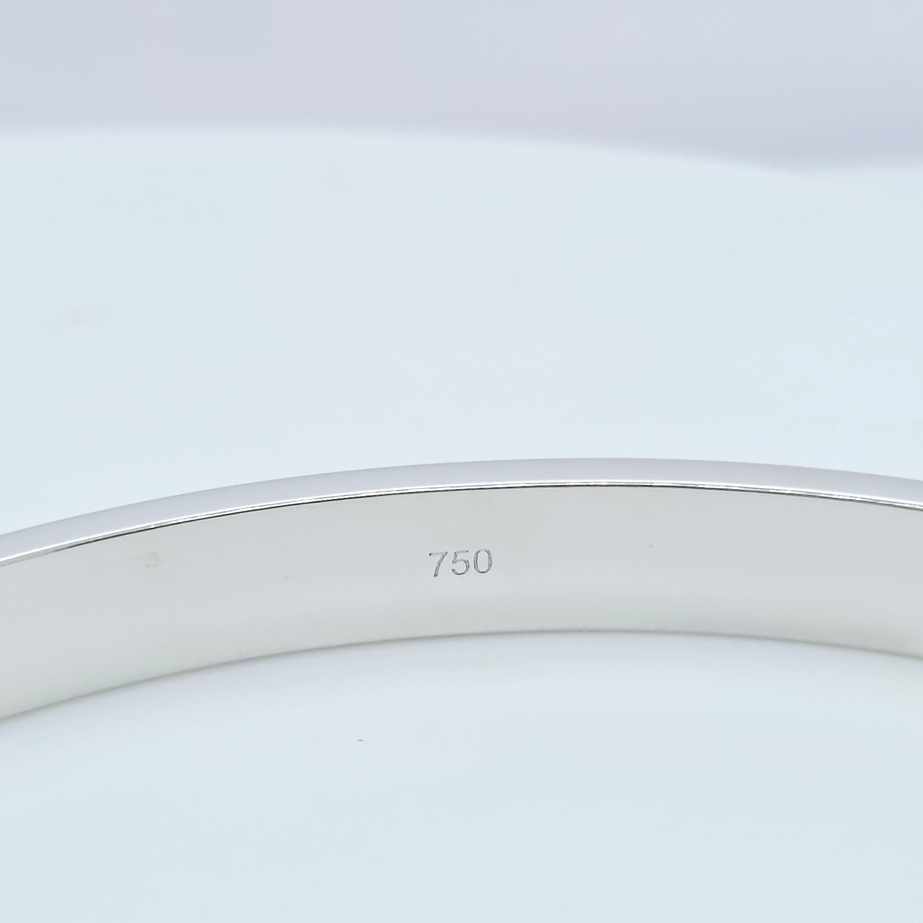 Cartier Love Bracelet, Classic Model, 18ct White Gold, Size 20, Cartier Box & Papers