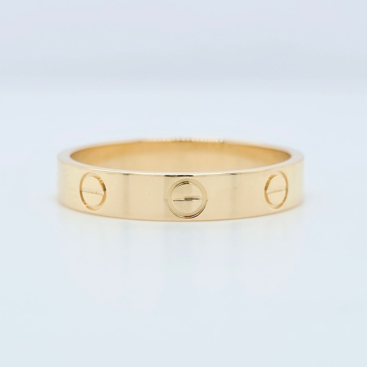 Cartier Love Ring, Small Model, 18ct Yellow Gold, Size 55