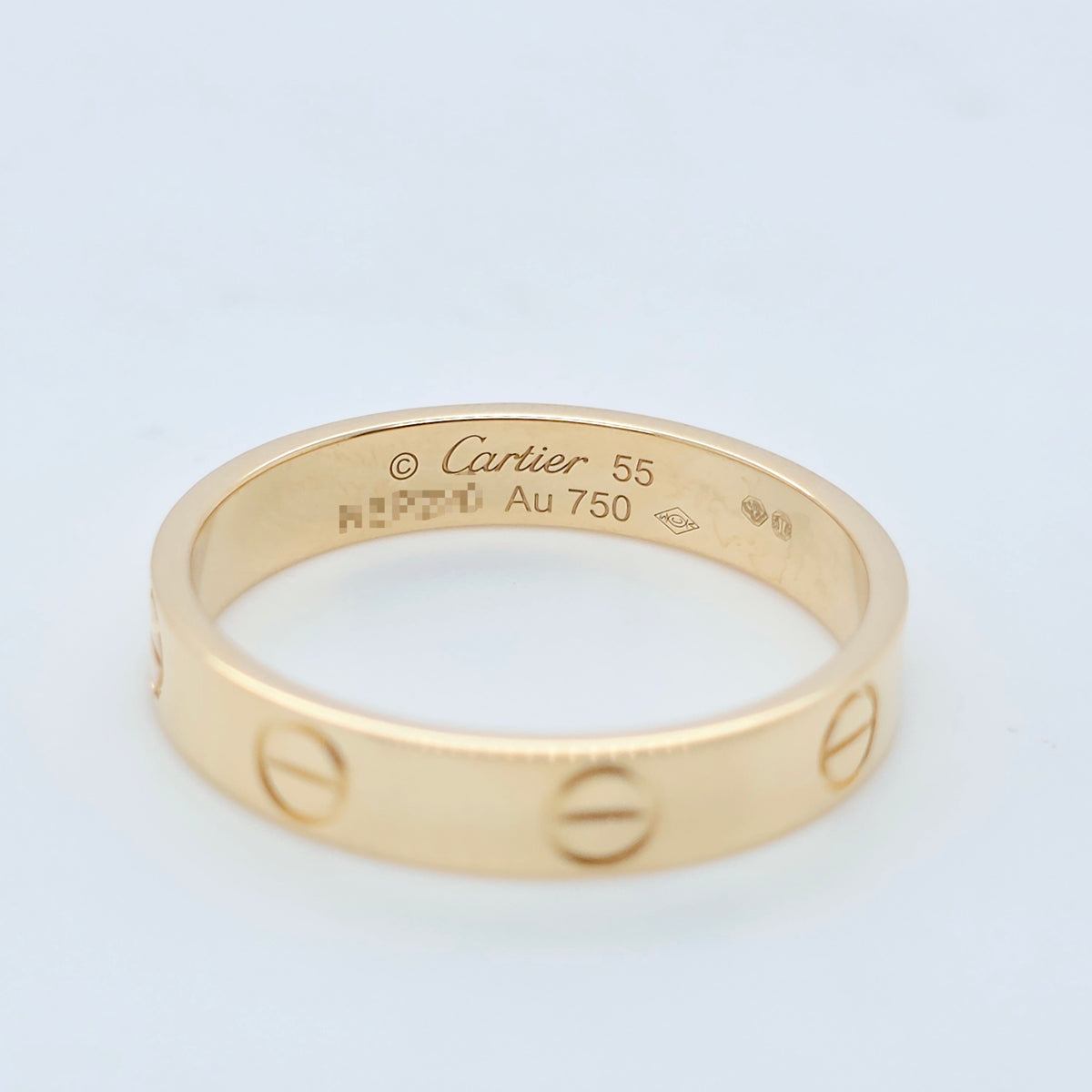 Cartier Love Ring, Small Model, 18ct Yellow Gold, Size 55