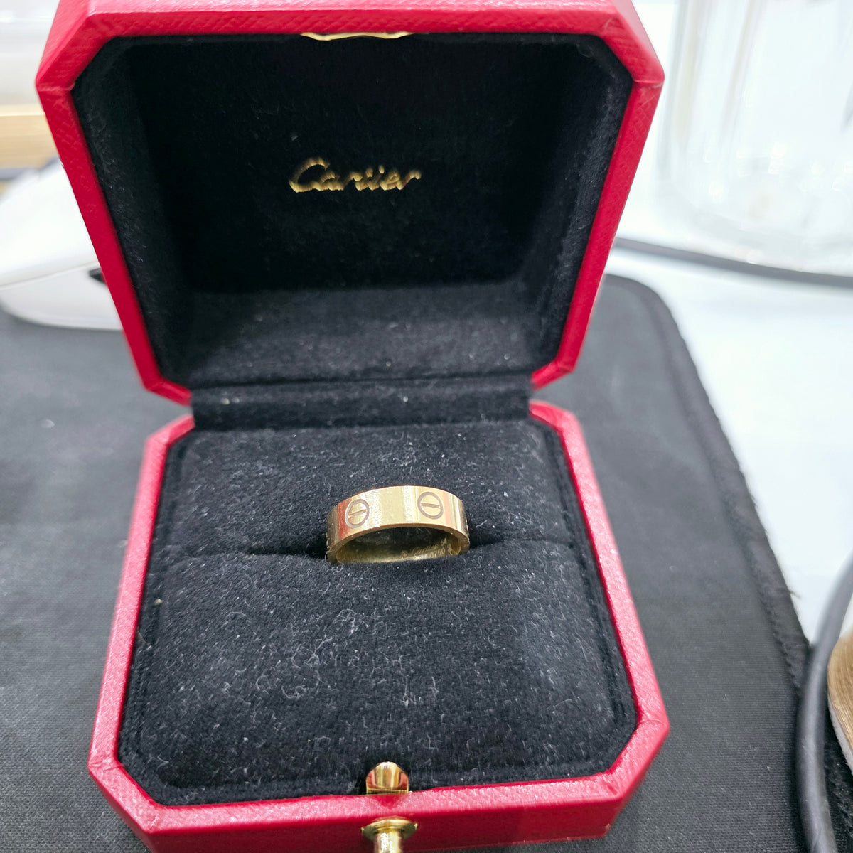 Cartier Love Ring, Classic Model, 18ct Yellow Gold, Size 54 / Size N 1/2, Box & 2021 Certificate