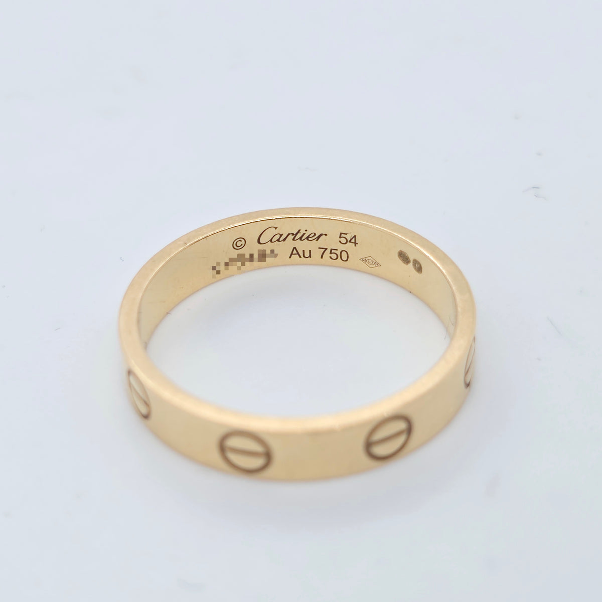 Cartier Love Ring, Small Model, 18ct Yellow Gold, Size 54, Box & Certificate