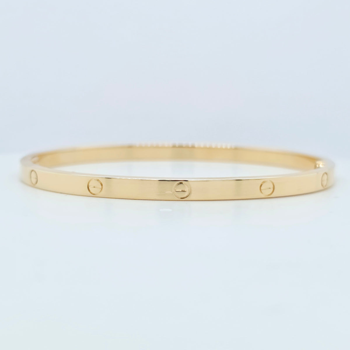 Cartier Love Bracelet, Small Model, 18ct Yellow Gold, Size 17