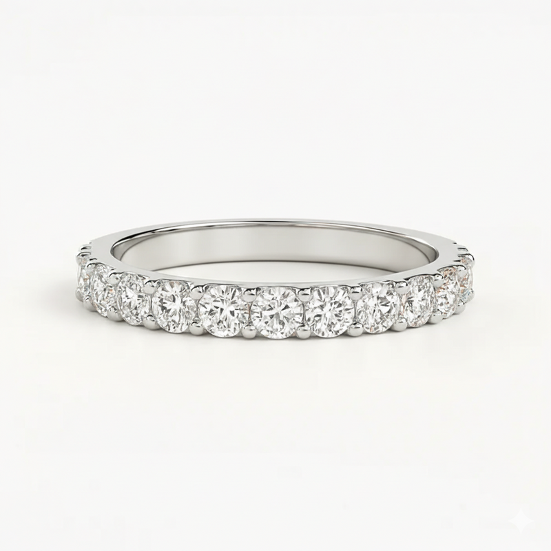 Claw Diamond Full Eternity Ring