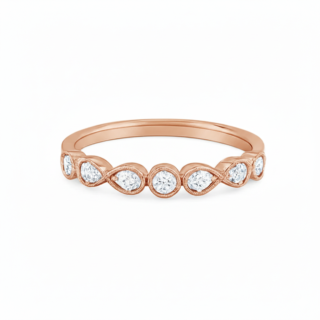 Harmony Half Eternity Ring