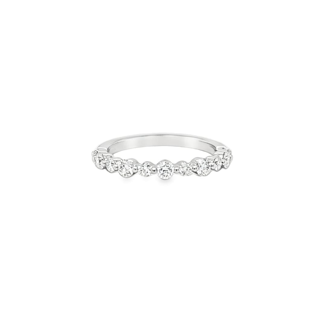Lyra Half Eternity Ring