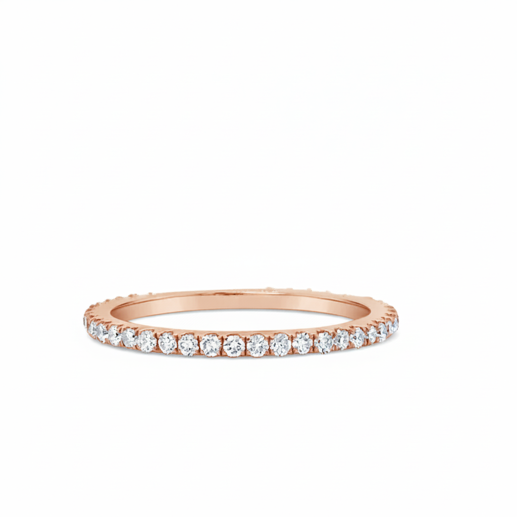 Pave Diamond Full Eternity Ring