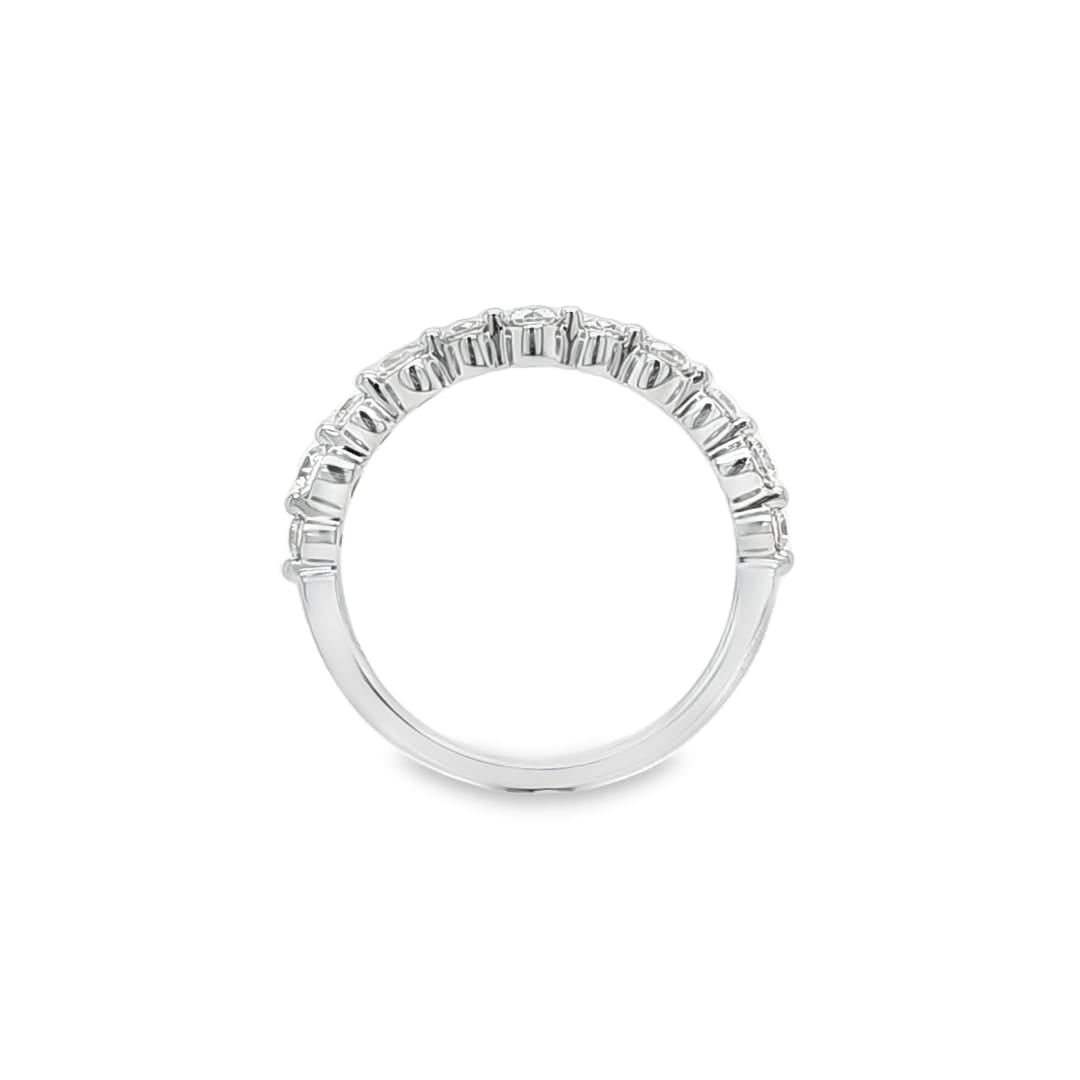 Lyra Half Eternity Ring