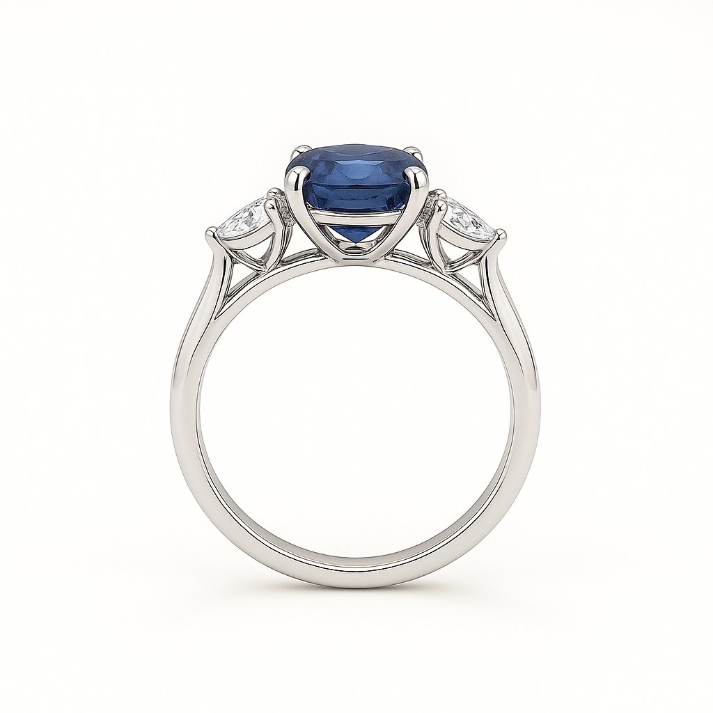 Bluebell Sapphire & Diamond Ring