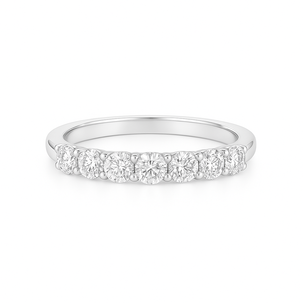 Eclipse Half Eternity Ring