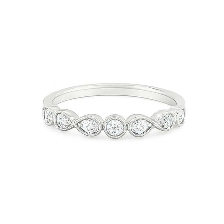 Harmony Half Eternity Ring