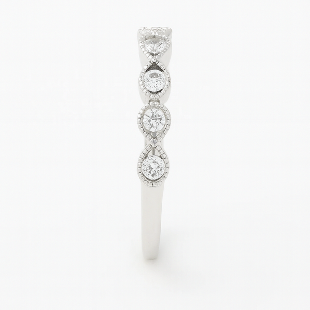 Harmony Half Eternity Ring