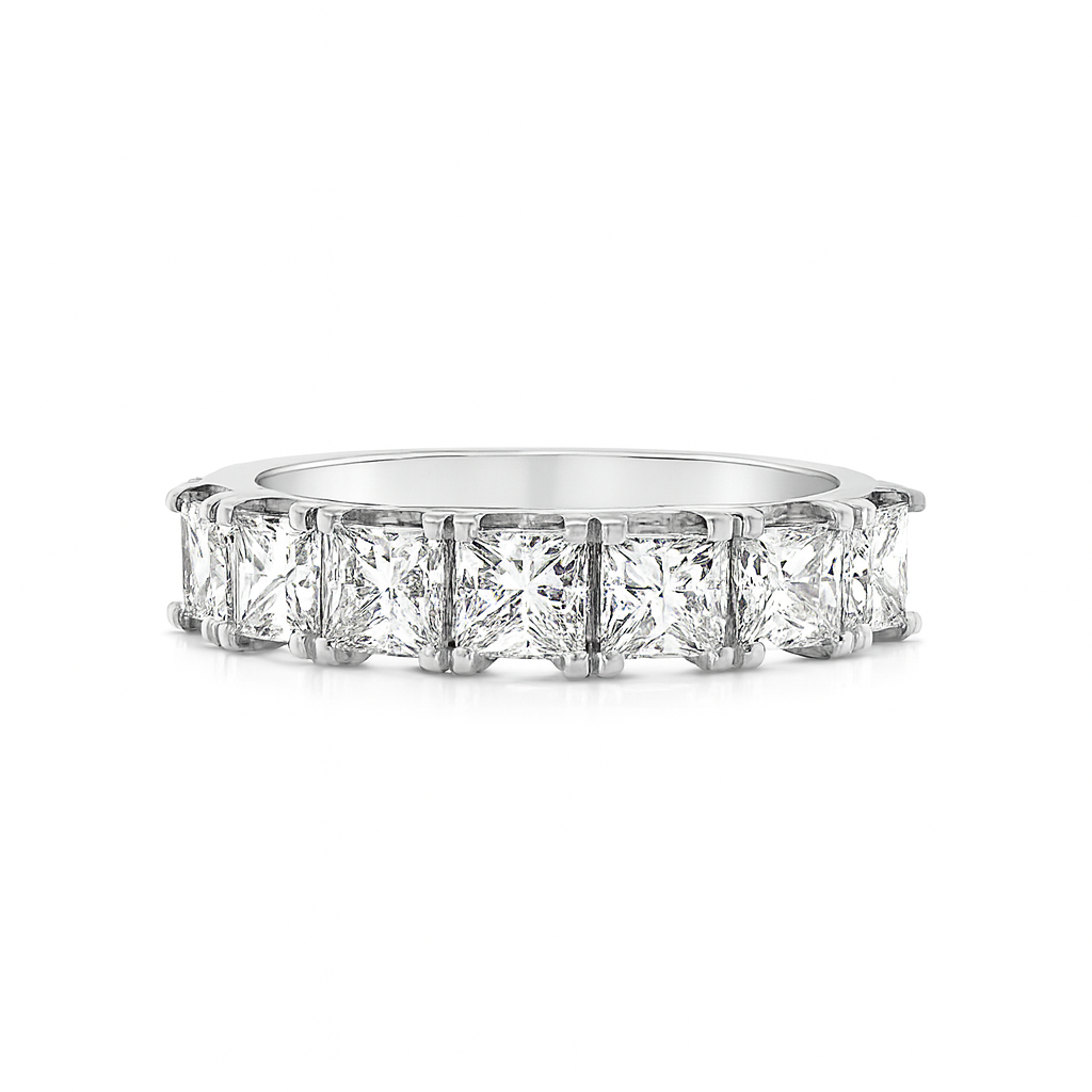 Princess Cut Eternity Ring