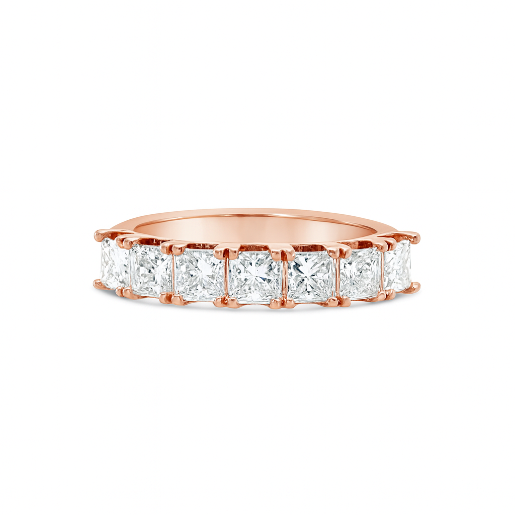 Princess Cut Eternity Ring