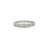 Graduated Half Eternity Ring