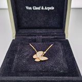 Van Cleef & Arpels Two Butterfly Necklace