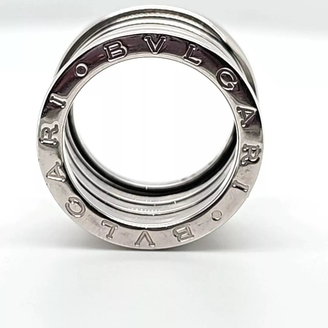 Bvlgari B.zero1 Five-band Ring, 18ct White Gold, Size 50