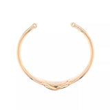 Tiffany & Co. Rose Gold And Diamond Infinity Cuff Bangle, Medium