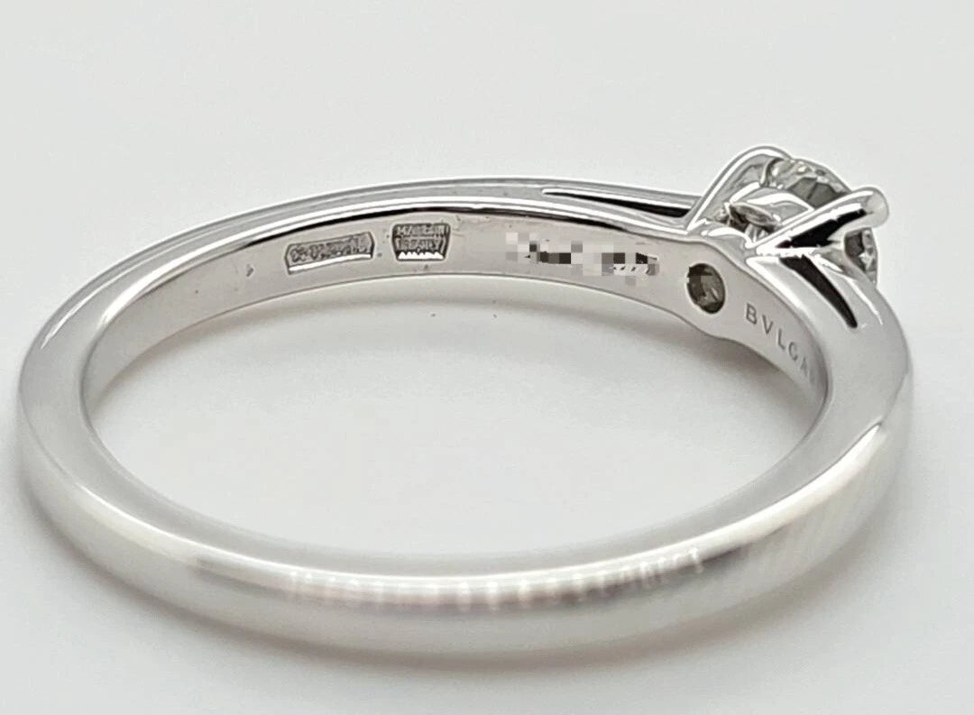 Bvlgari Diamond Ring | Platinum | Size M
