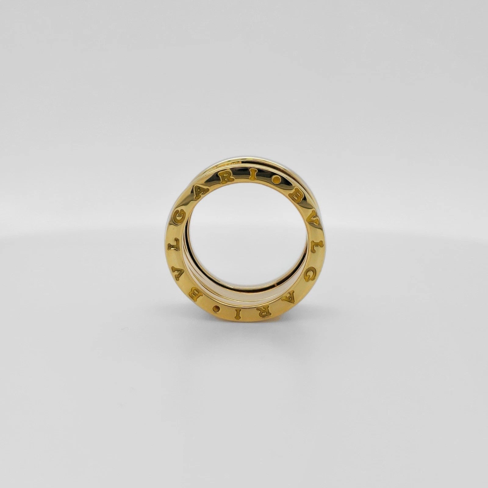 Bvlgari B.Zero1 Ring, Five-Band Design, 18ct Yellow Gold, Size 53