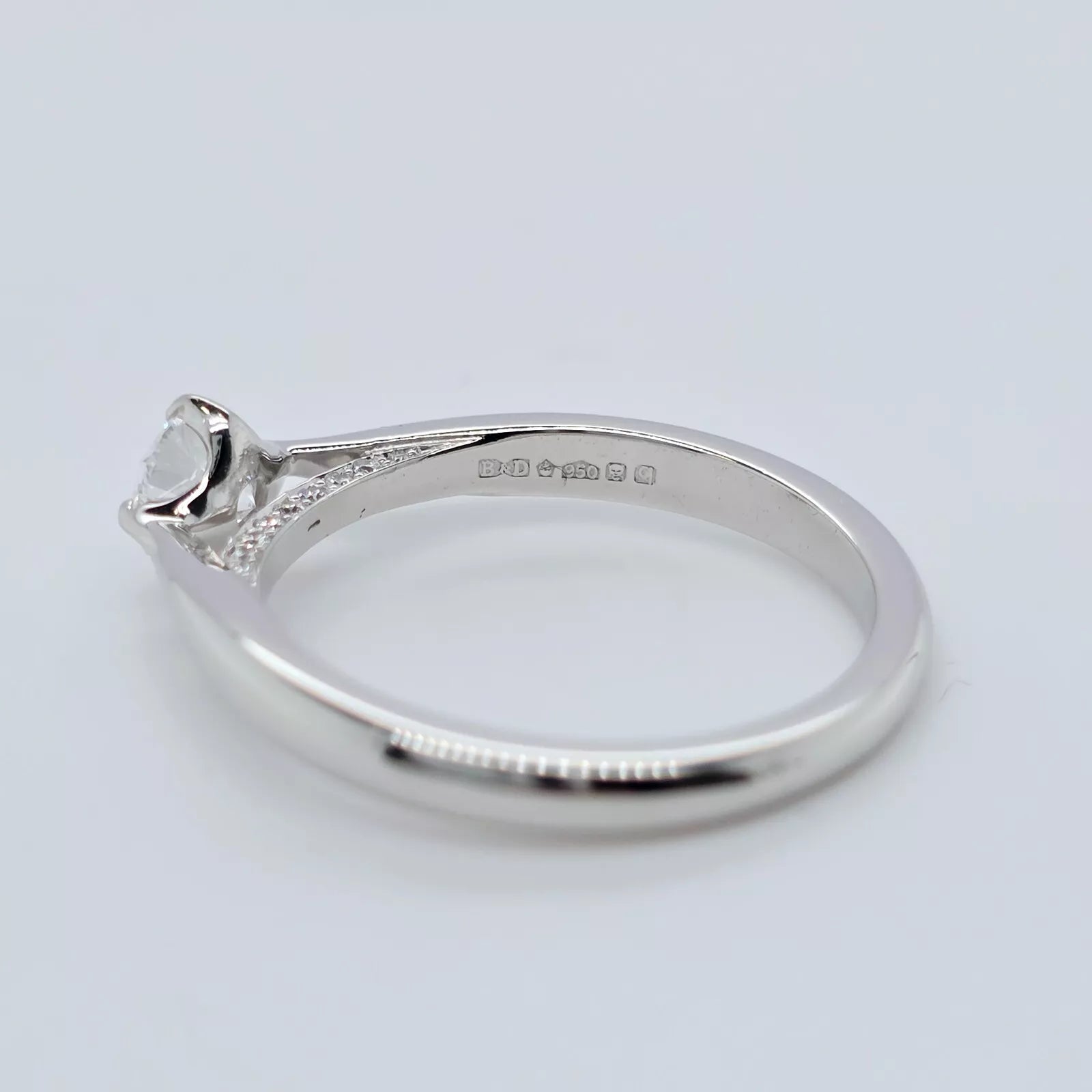 Boodles Brilliance Platinum Diamond Engagement Ring, 0.40ct Diamond, Size M