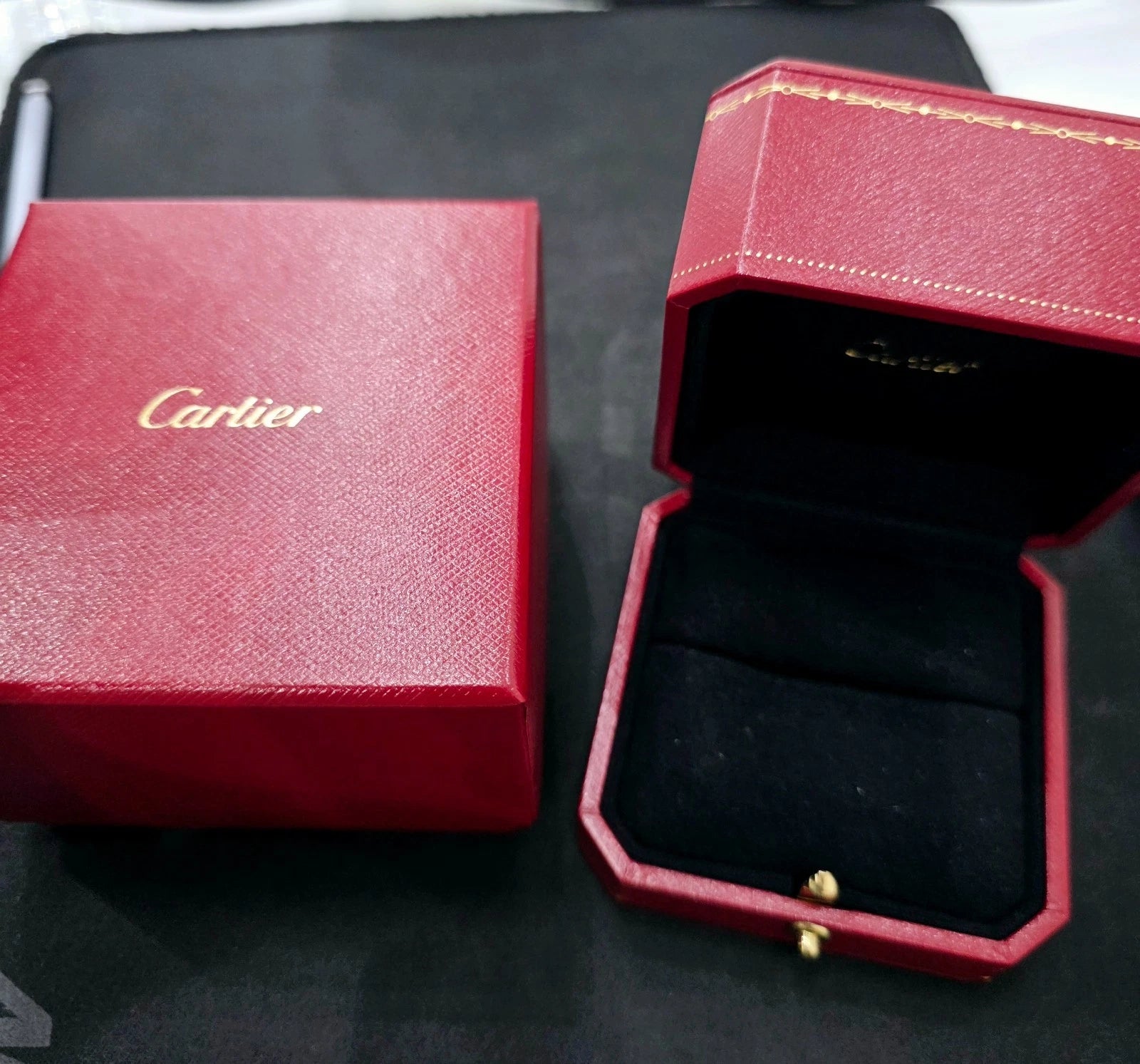 Cartier Love Ring, Classic Model, 18ct Rose Gold, Size 56 / P, 2020 Papers Chloe's Jewellers