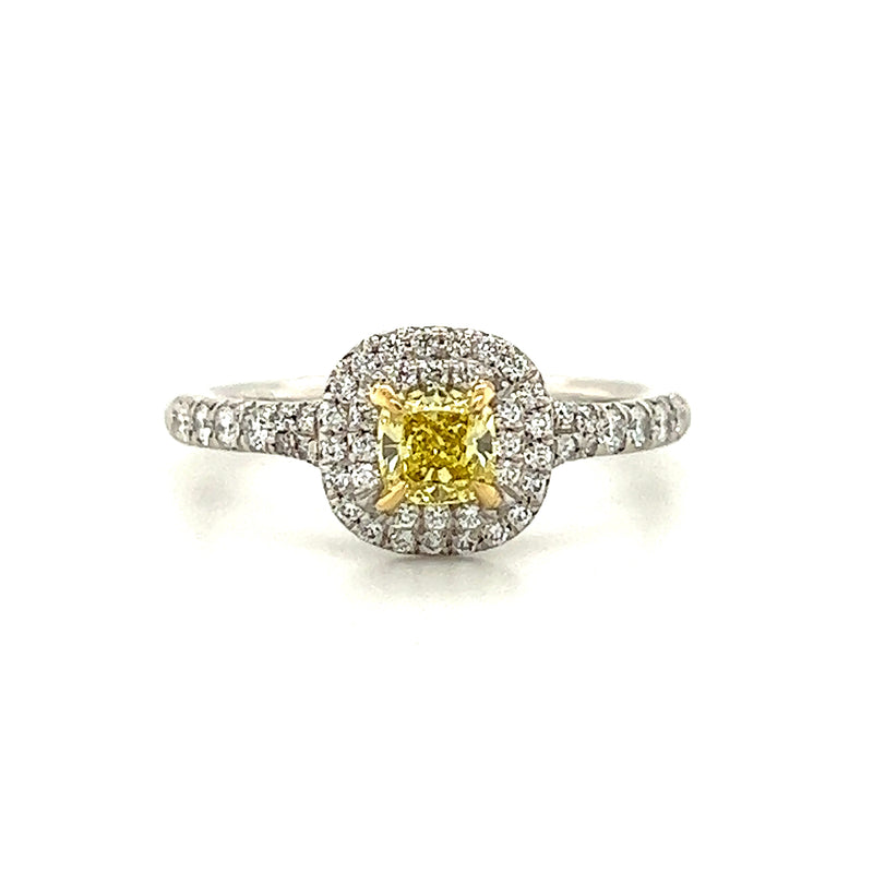 Pre-Owned | Tiffany Soleste Fancy Intense Yellow Diamond Ring