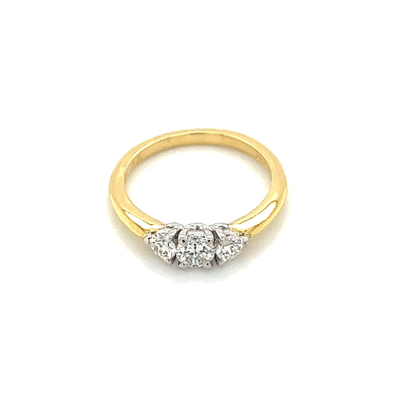 Pre-Owned | Three Stone Diamond Ring