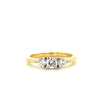 Pre-Owned | Three Stone Diamond Ring