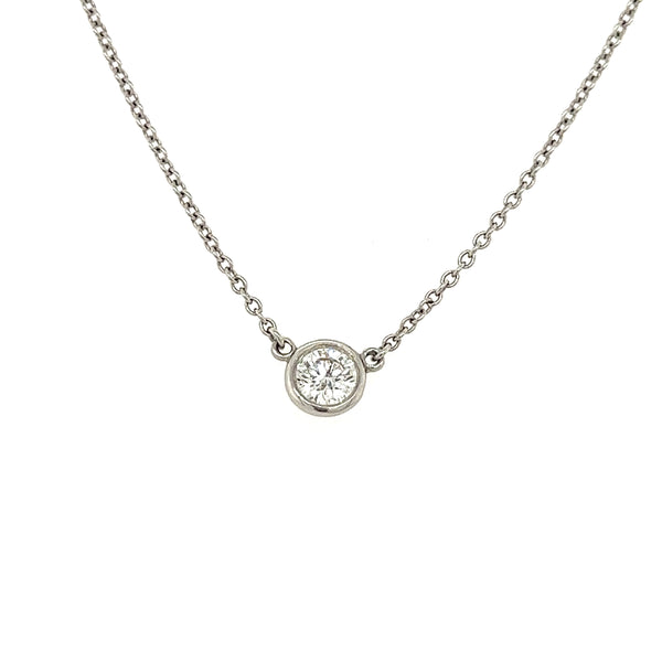 Preowned | Tiffany & Co. Elsa Peretti Platinum Pendant