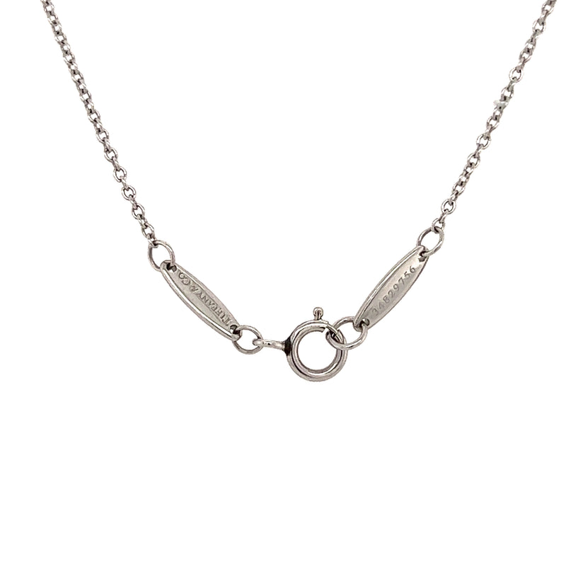 Pre-owned | Tiffany & Co. Elsa Peretti Platinum Pendant