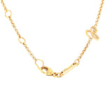 Pre-Owned | Chopard 18K Rose Happy Gold Heart Pendant with Green Agate