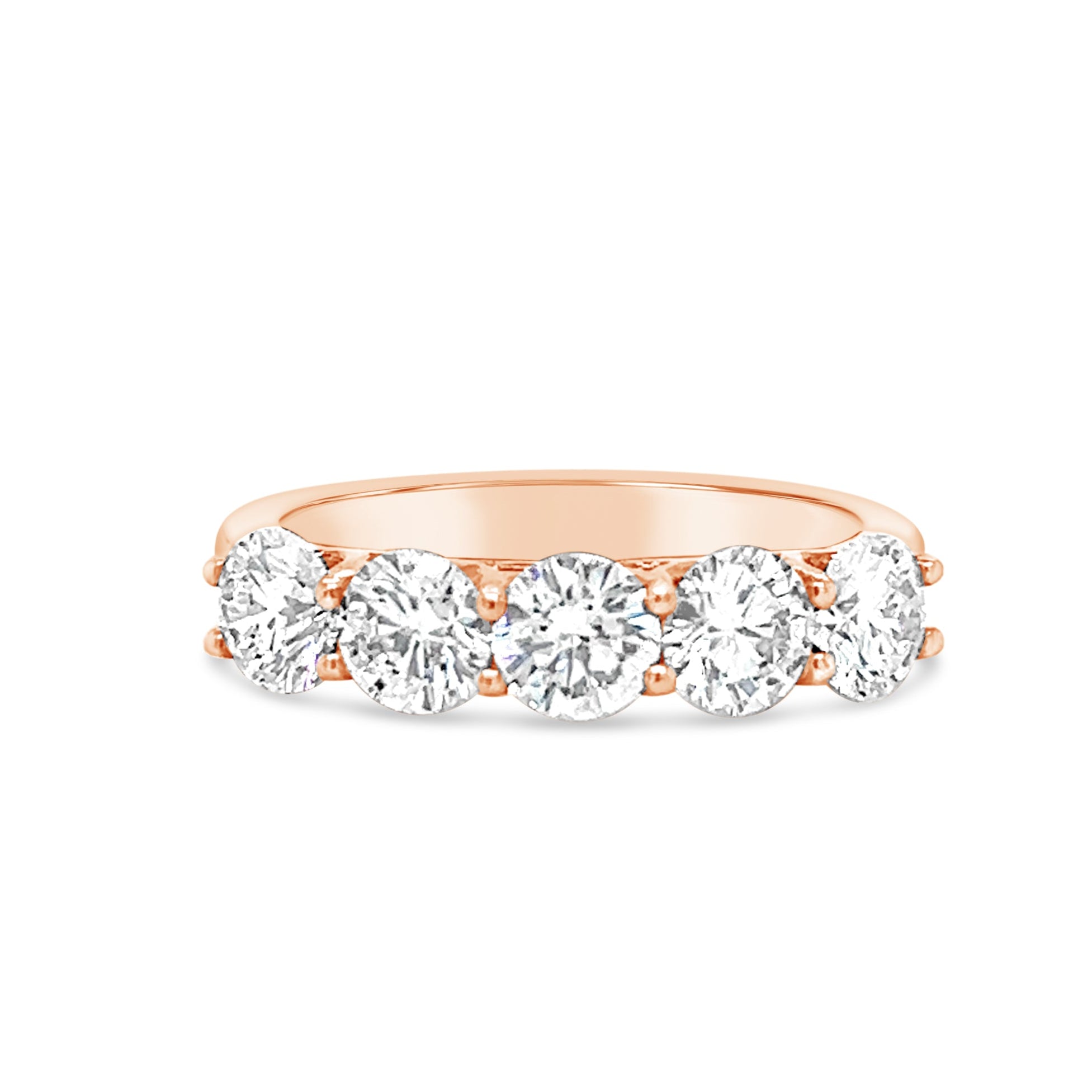 5 Stone Eternity Ring