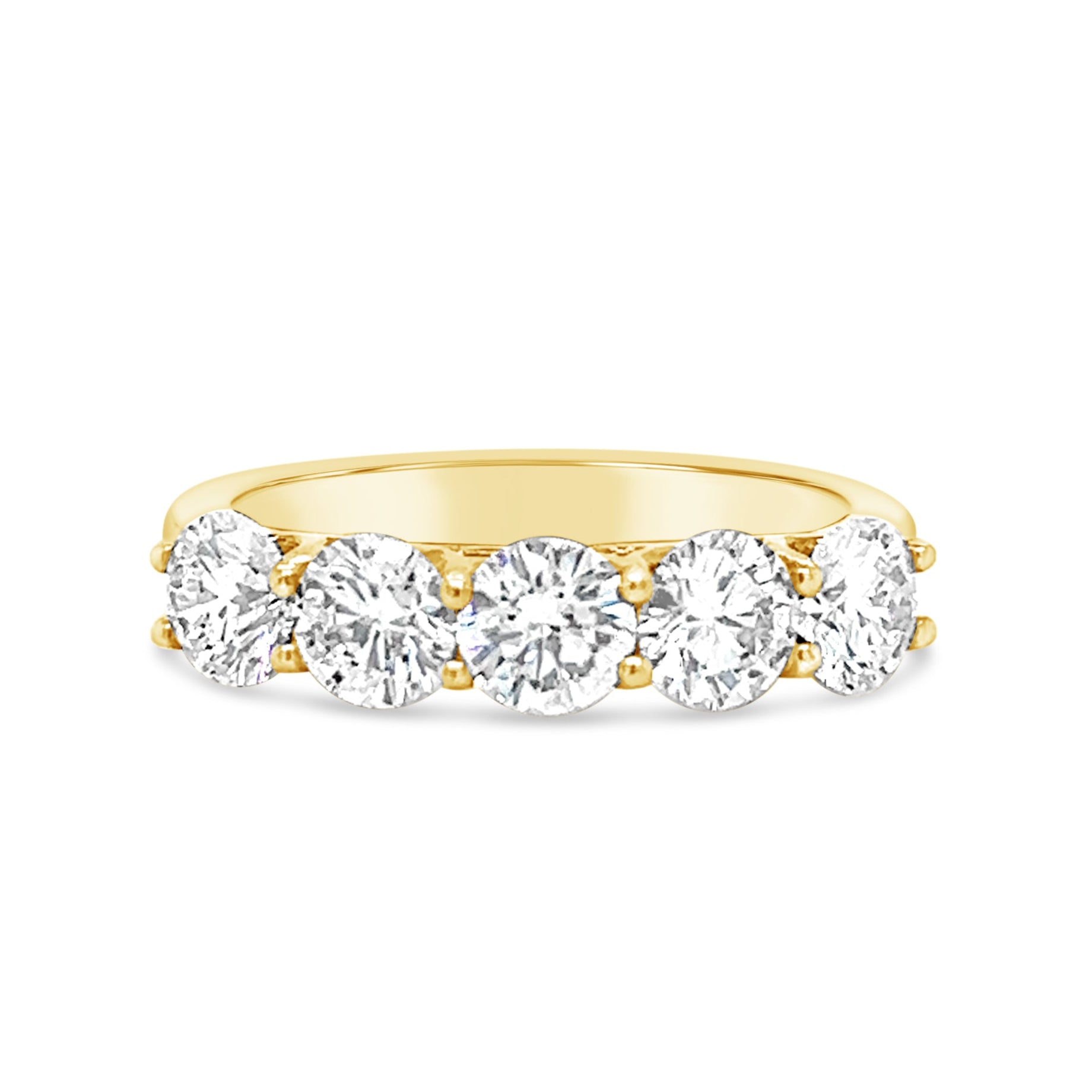 5 Stone Eternity Ring