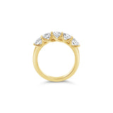 5 Stone Eternity Ring