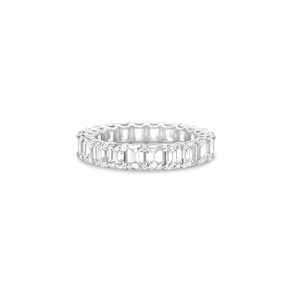 Emerald Diamond Full Eternity Ring