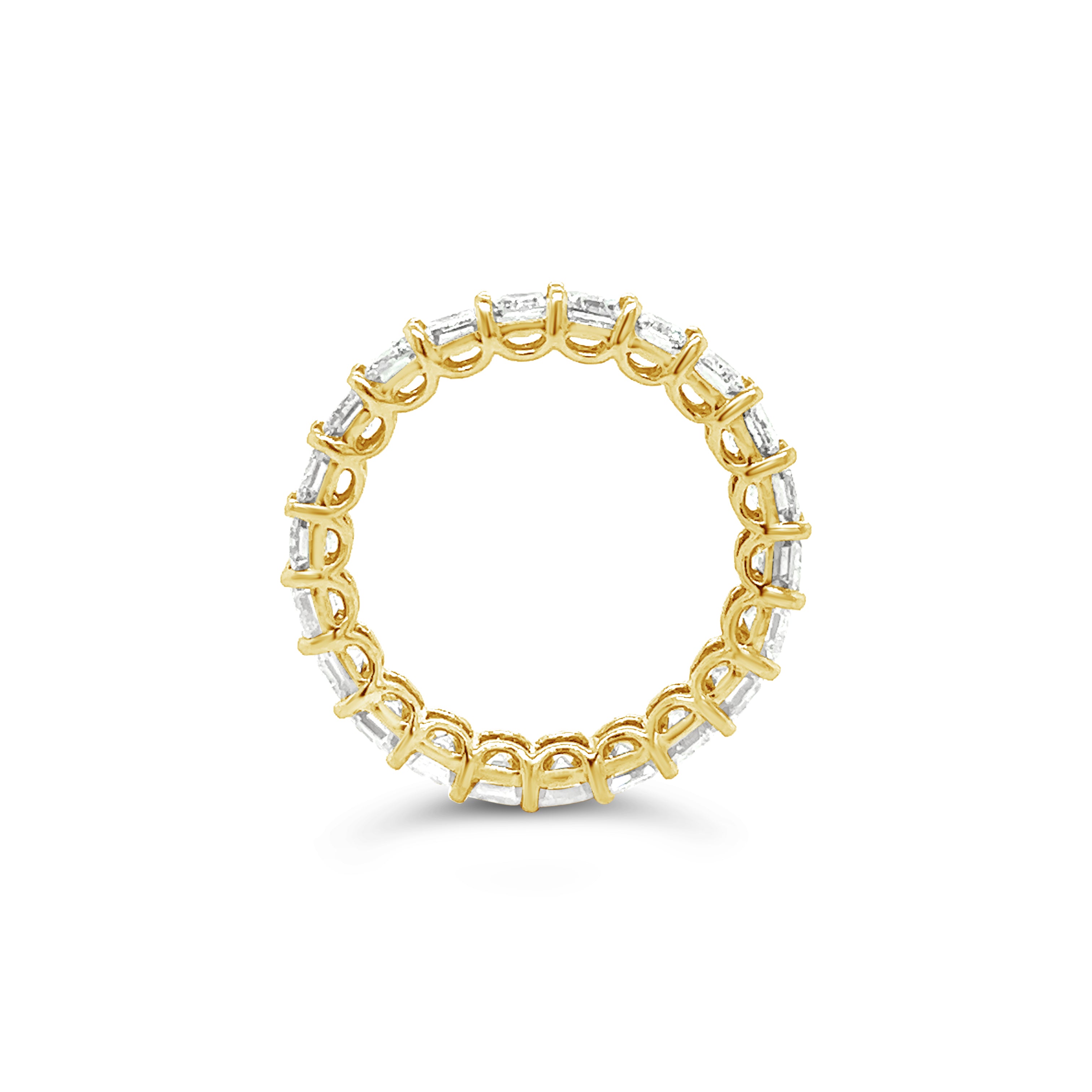 Emerald Diamond Full Eternity Ring