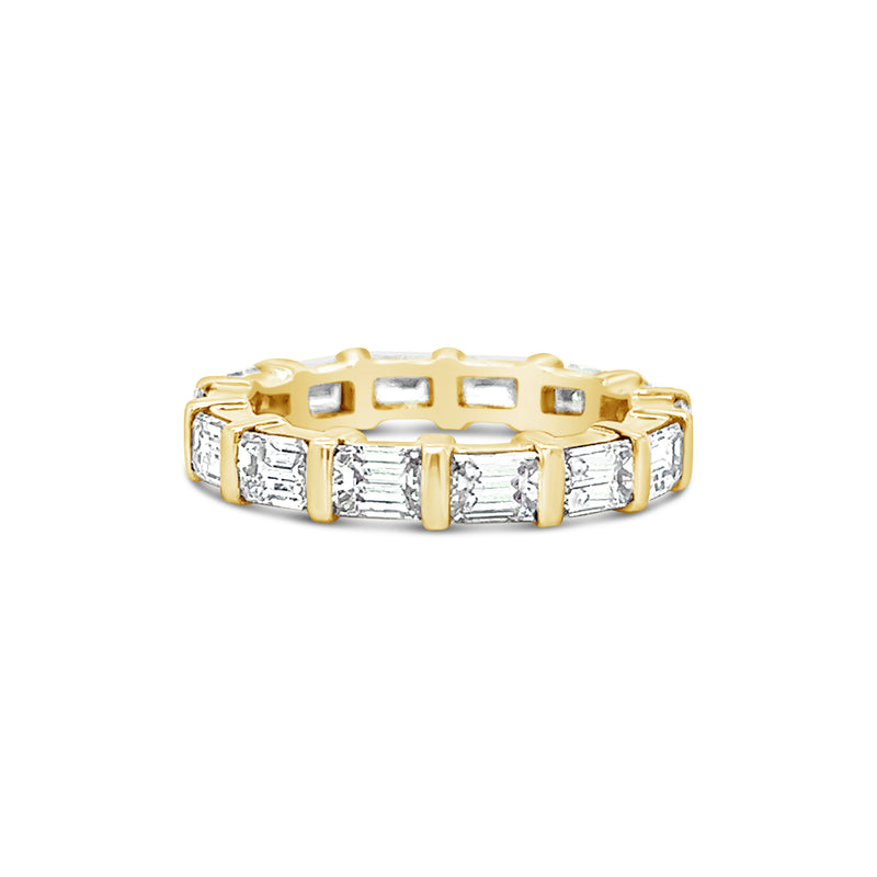 Horizontal Baguette Diamond Full Eternity Ring