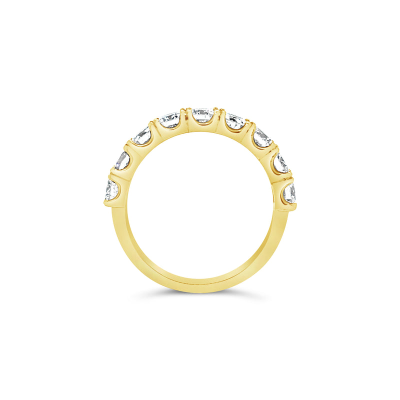 9 Stone Eternity Ring