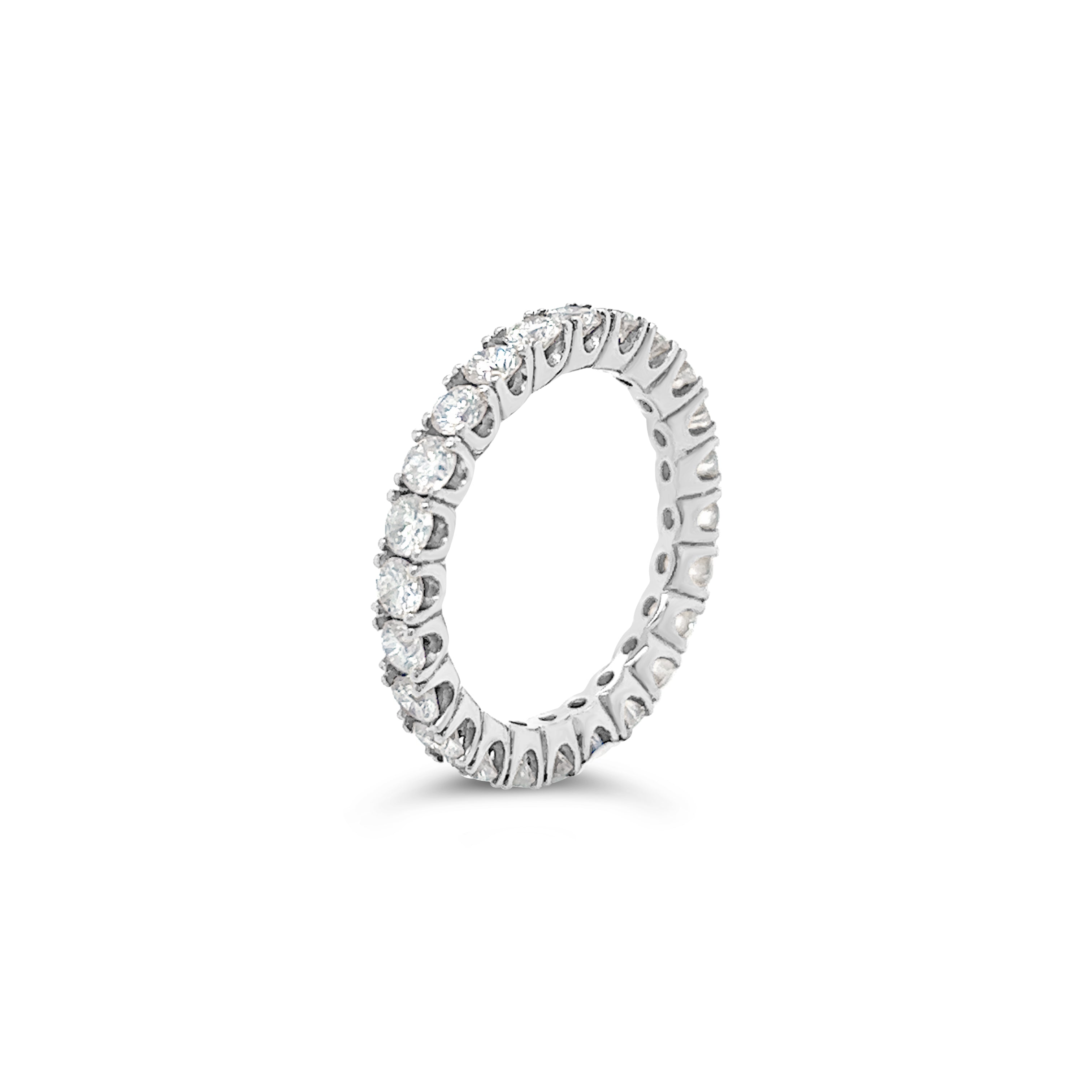 Claw Set Diamond Full Eternity Ring