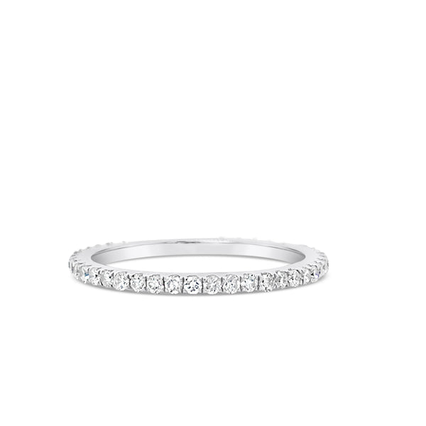 Pave Diamond Full Eternity Ring