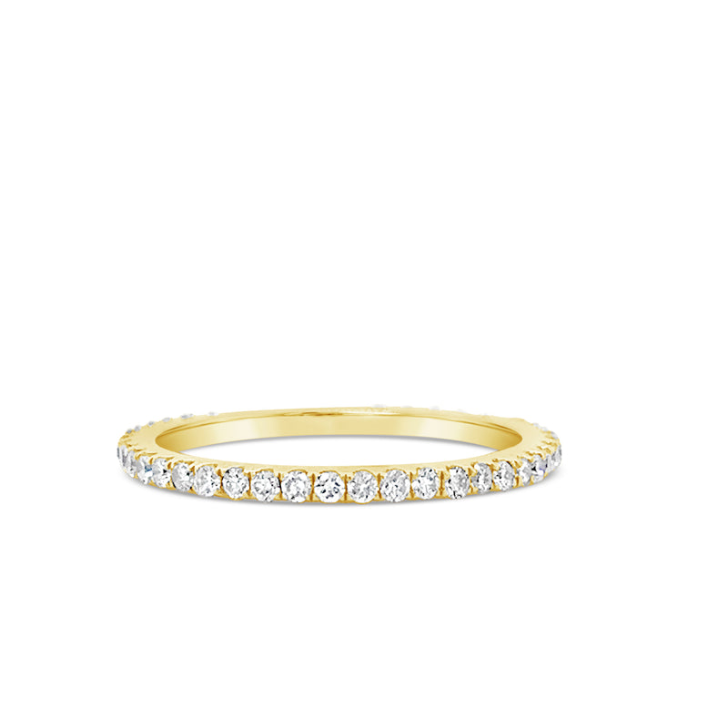 Pave Diamond Full Eternity Ring