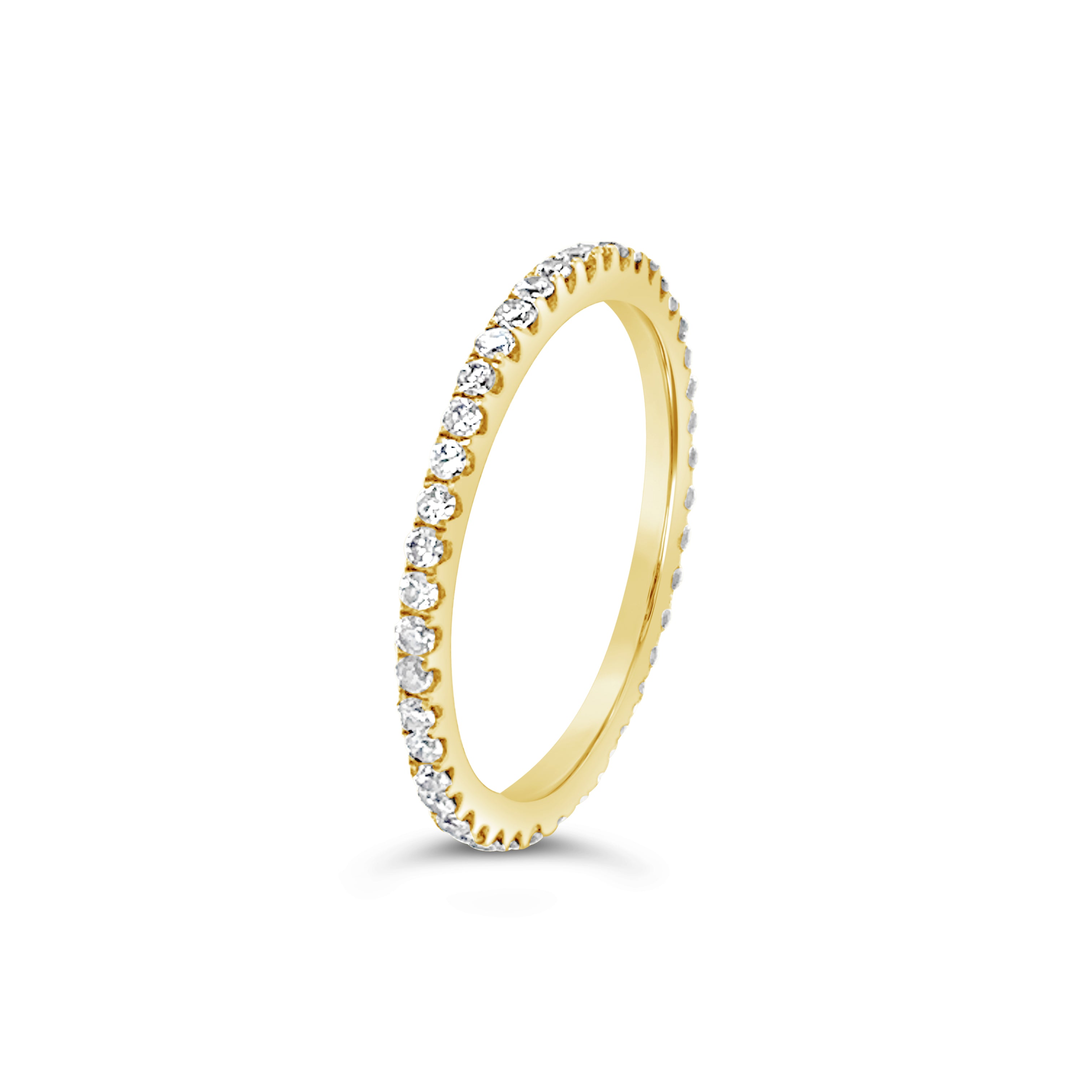 Pave Diamond Full Eternity Ring