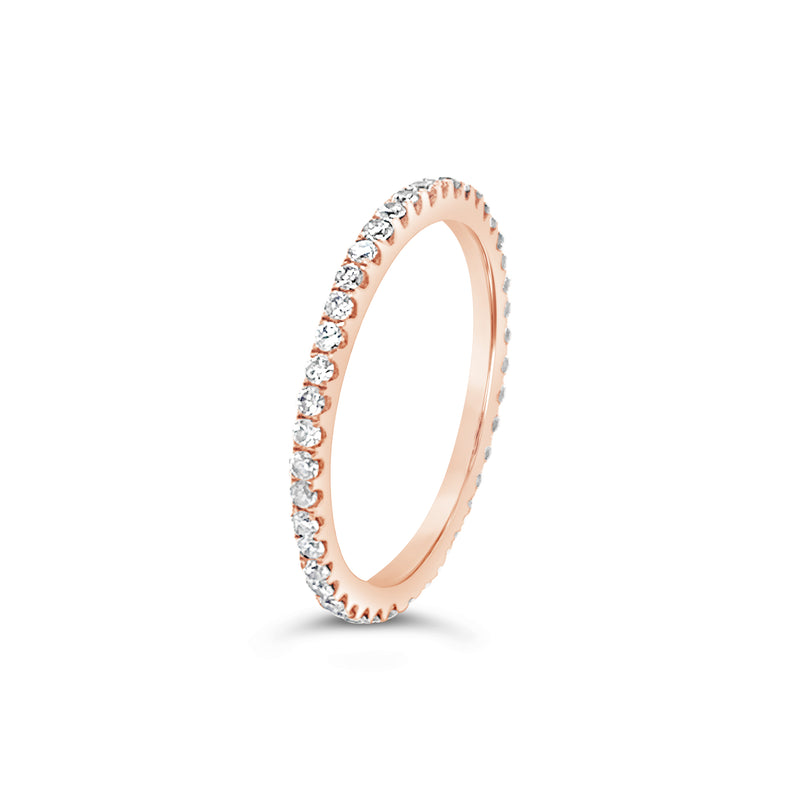 Pave Diamond Full Eternity Ring