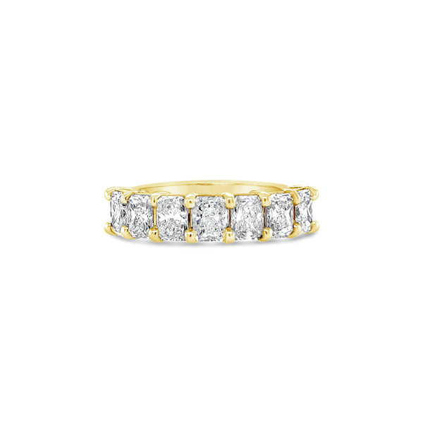 Radiant Diamond Eternity Ring 18k Gold