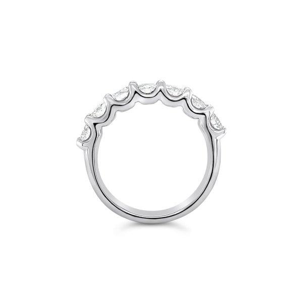 Round Diamond Eternity Ring 18k White Gold