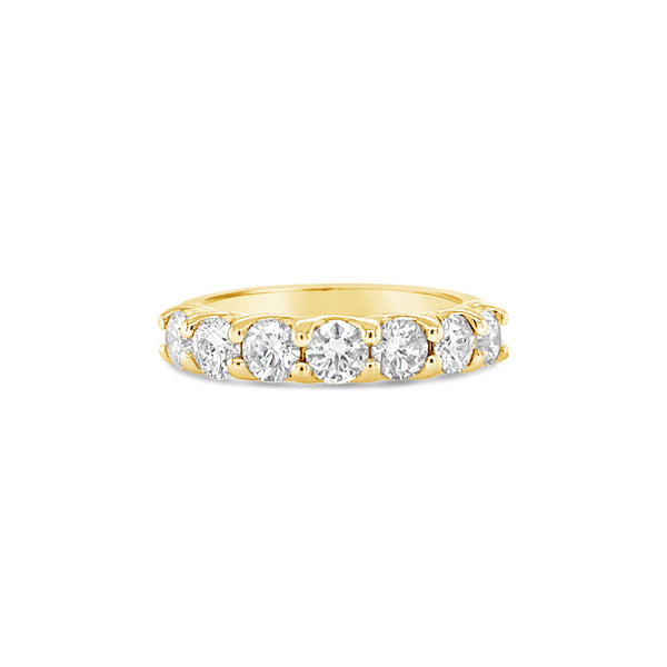 Round Diamond Eternity Ring 18k Gold